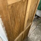Armoire parisienne vintage blanche