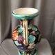 Vase amphore monaco a decor floral