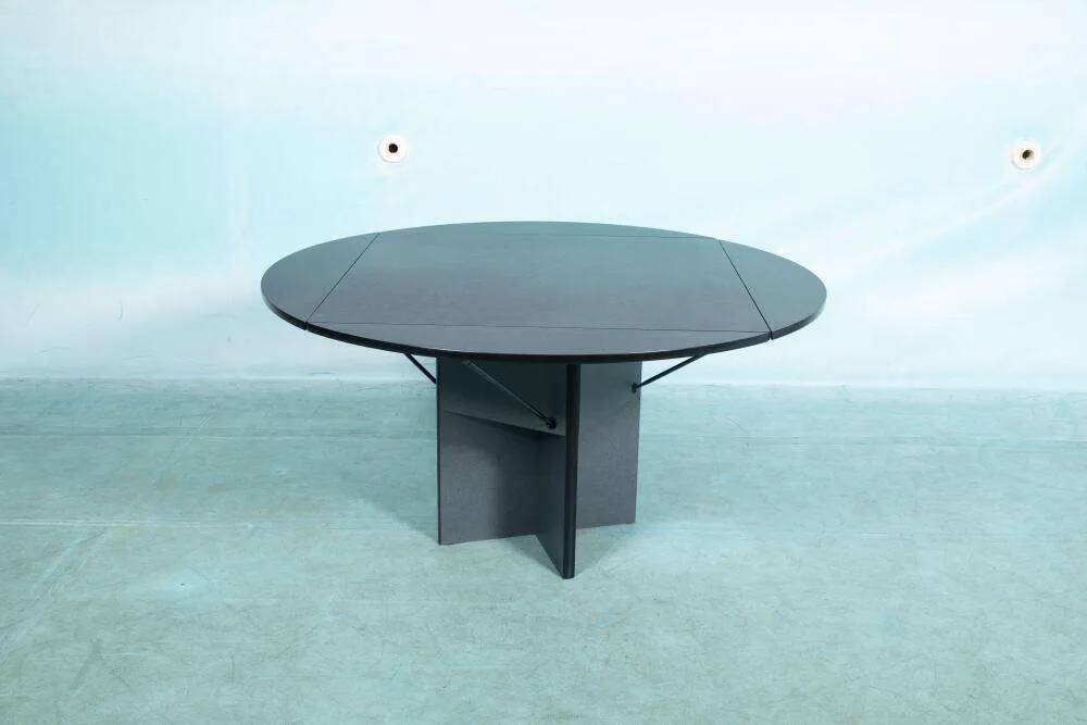 Minimalist postmodern dining table Hennie de Jong