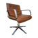 Cognac leather armchair by Delta 2000 for Wilkhahn, Germany, 1960s