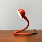 Vintage Italian Space Age Hebi table lamp by Isao Hosoe for Valenti Luce, 1970s.