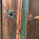 Ancienne double porte bois peint