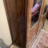 Directoire style library with two mahogany doors