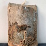 Bouquetiere or wall vase, ceramic by Volkoff, Vallauris