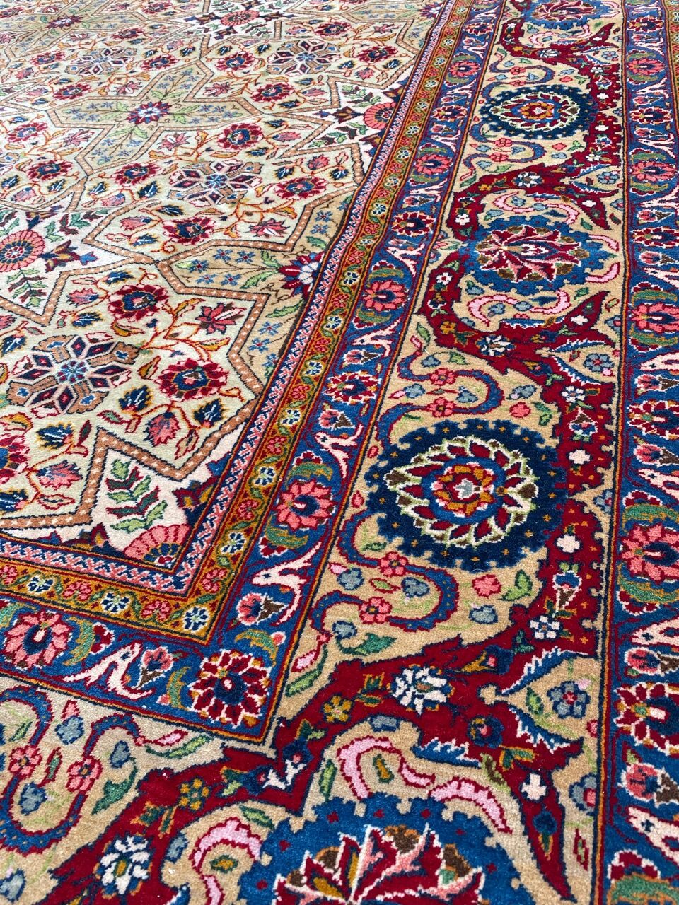 Very nice large Kashan Persian carpet 260x380cm