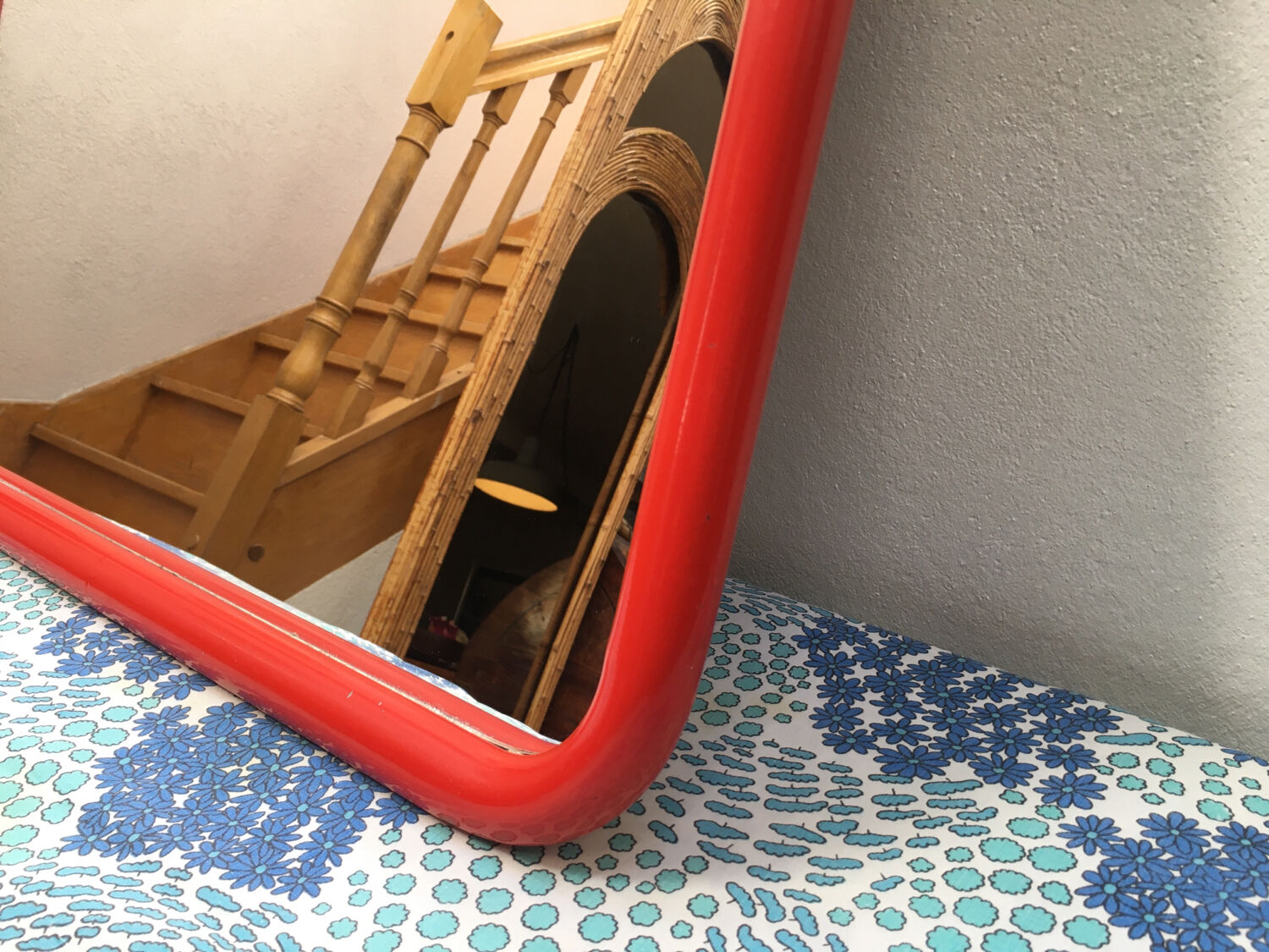 Miroir tubulaire vintage