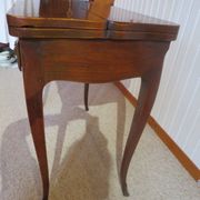 Secretary with mechanism - 4 secret drawers - lock - marquetry chessboard - 1950