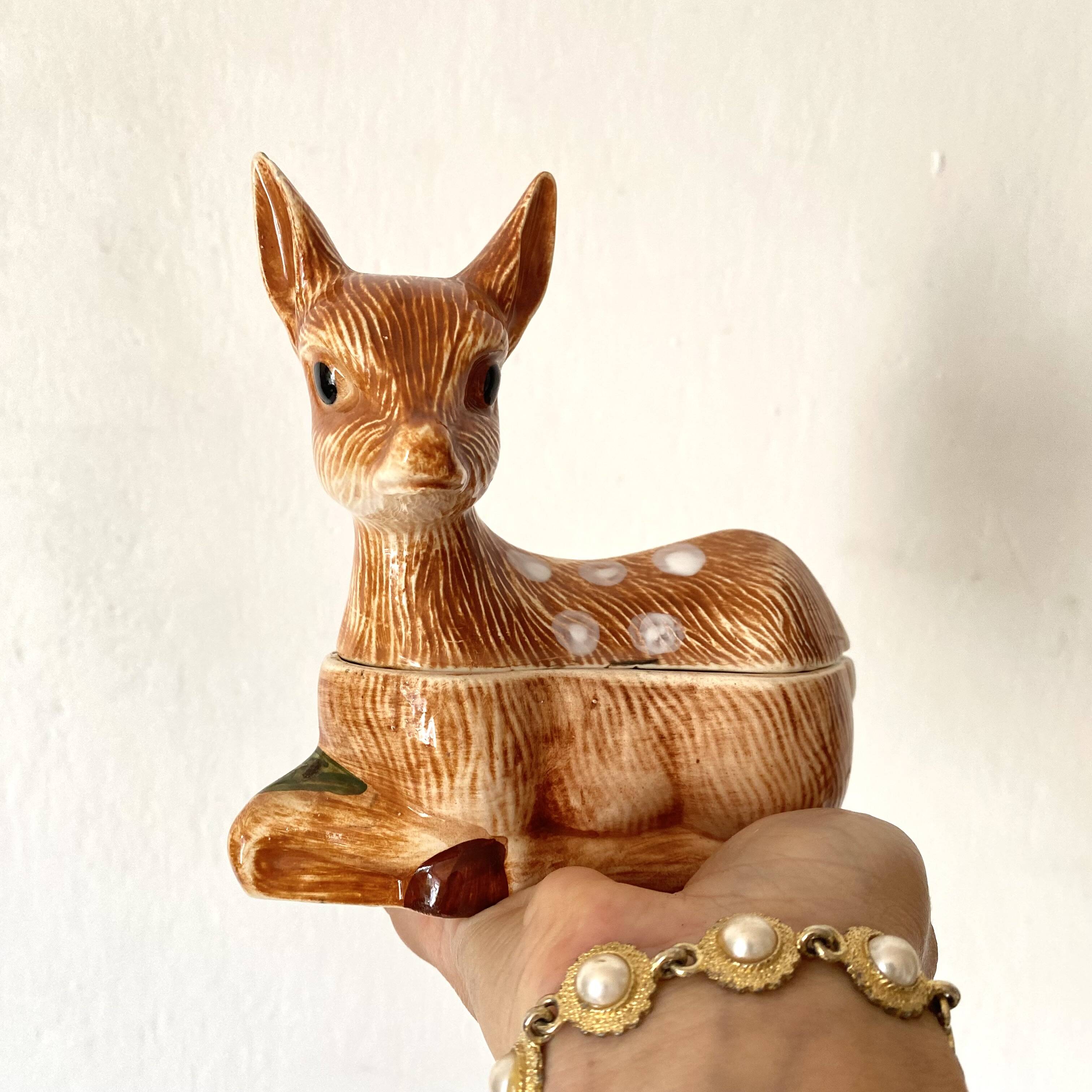 Fawn, zoomorphic terrine Michel Caugant