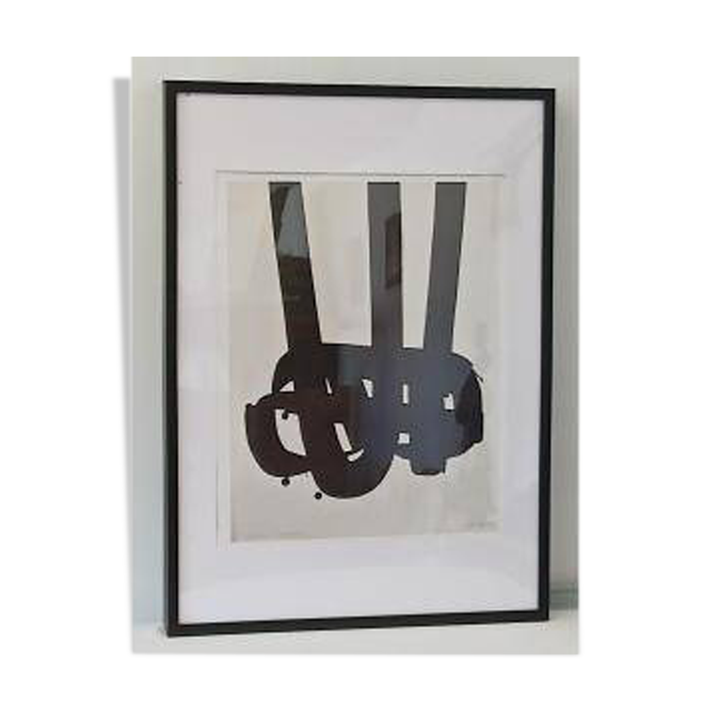 Art Poster Soulages Museum - "Painting" - Exhibition Quality - 40x60