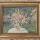 Oil on Canvas Board - Bouquet of Wildflowers Signed