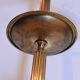 Retro night valet in brass and wood in Neoclassical style