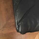 Vintage leather fireside chair