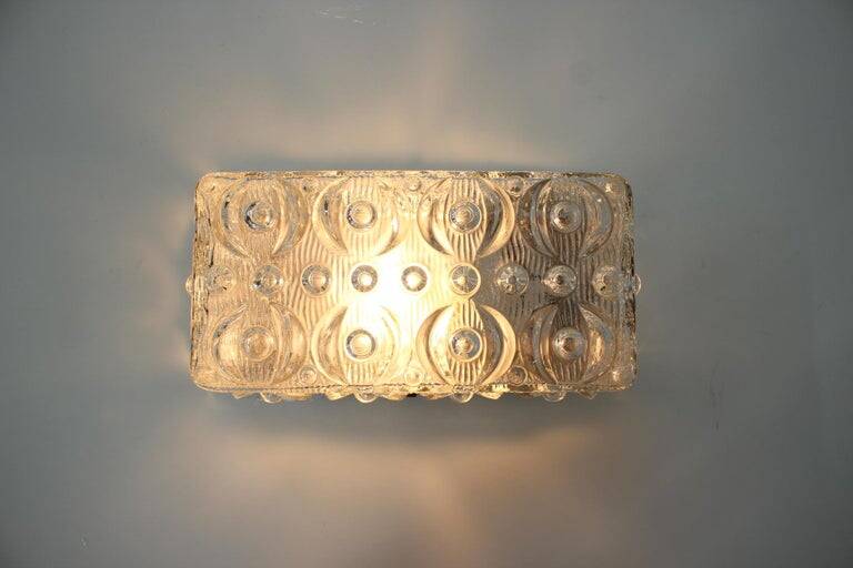 Midcentury Design Wall or Ceiling Lamp, Flush Mount, 1970s