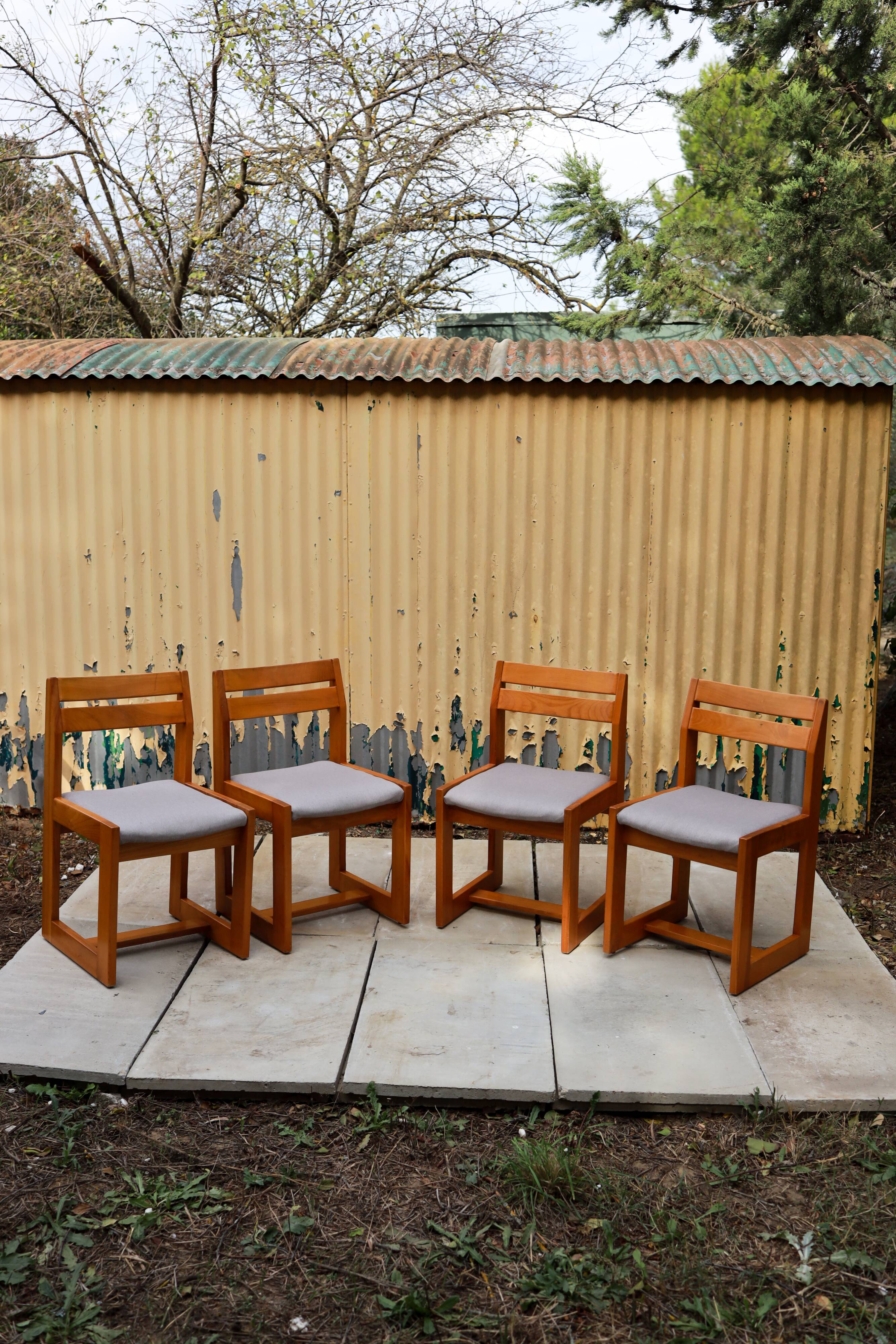4 Regain Elm chairs