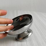 6 coupelles sur pied en inox style Letang Remy