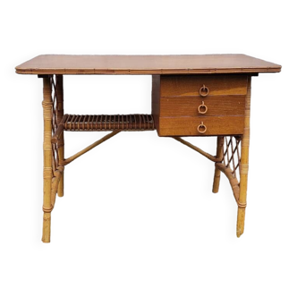 Bureau en rotin