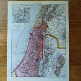 Original lithograph on Palestine