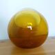 Blown bubble glass vase by Biot