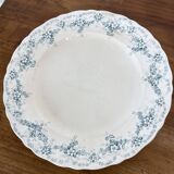 Plat rond 30 cm en faïence de Maastricht modèle Clara