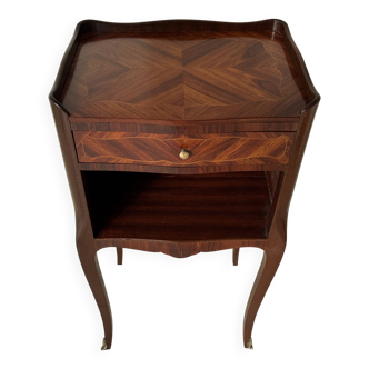 Rosewood bedside table