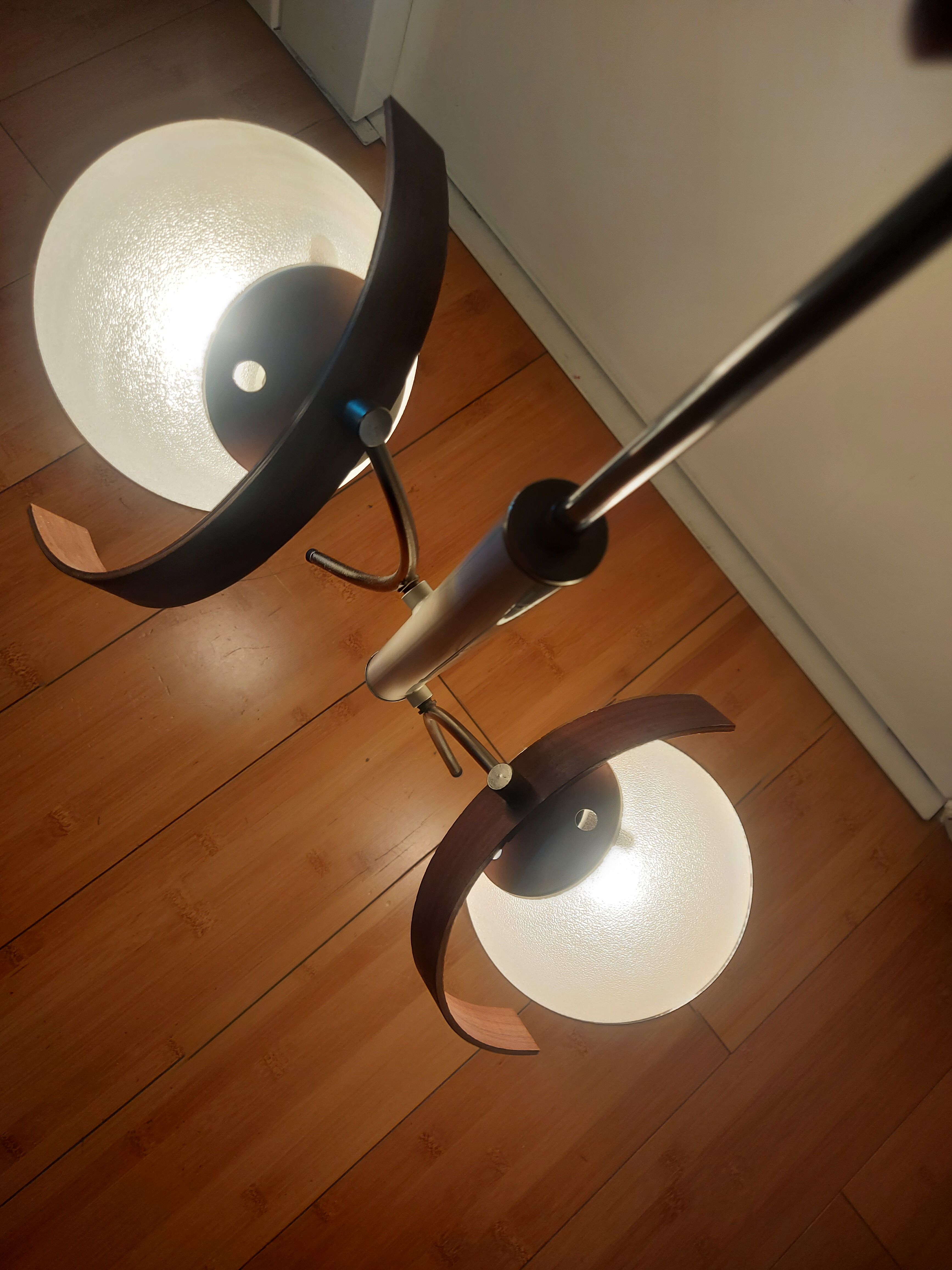 Vintage suspension lamp 50s