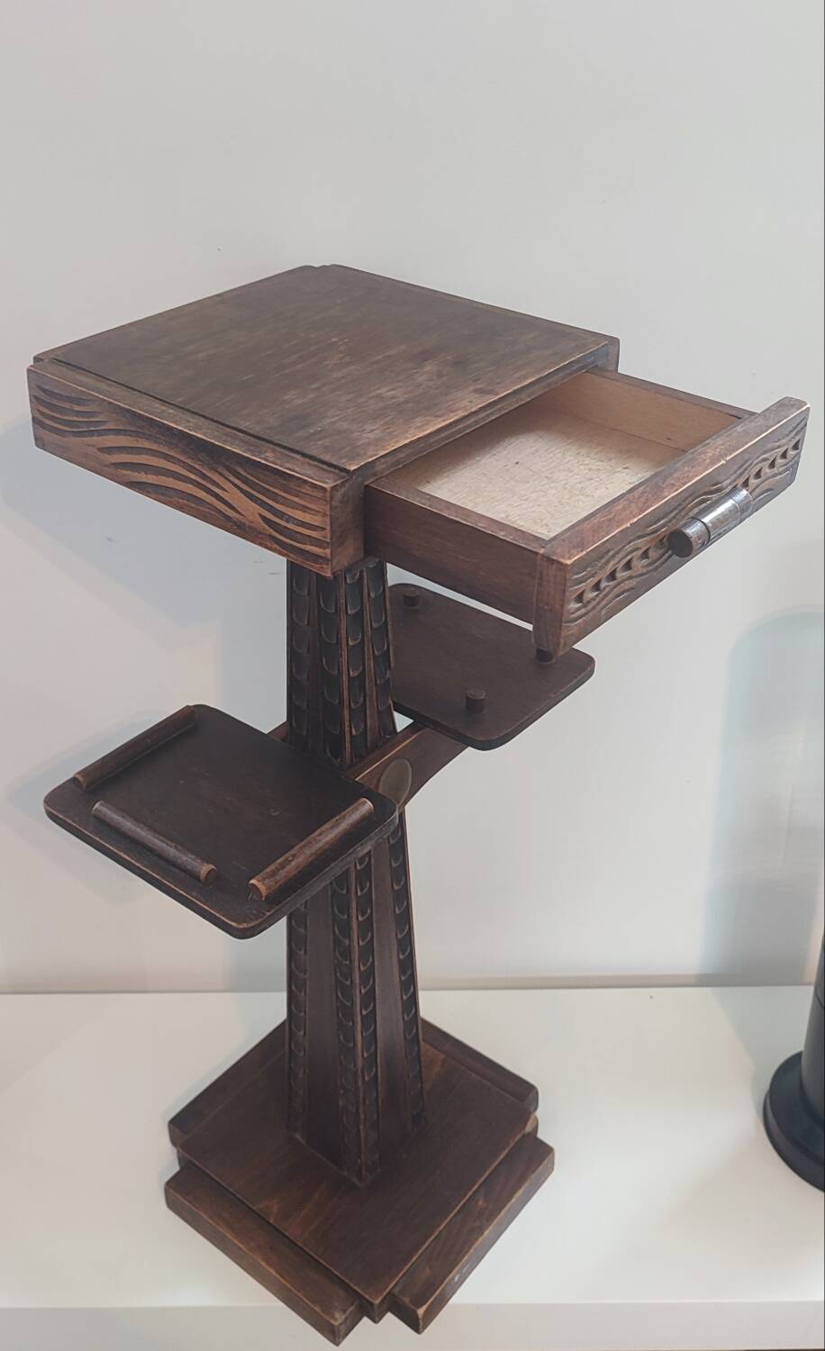 Art Deco Rosewood Side Table