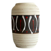 Vase artisanal ceramic 1950s