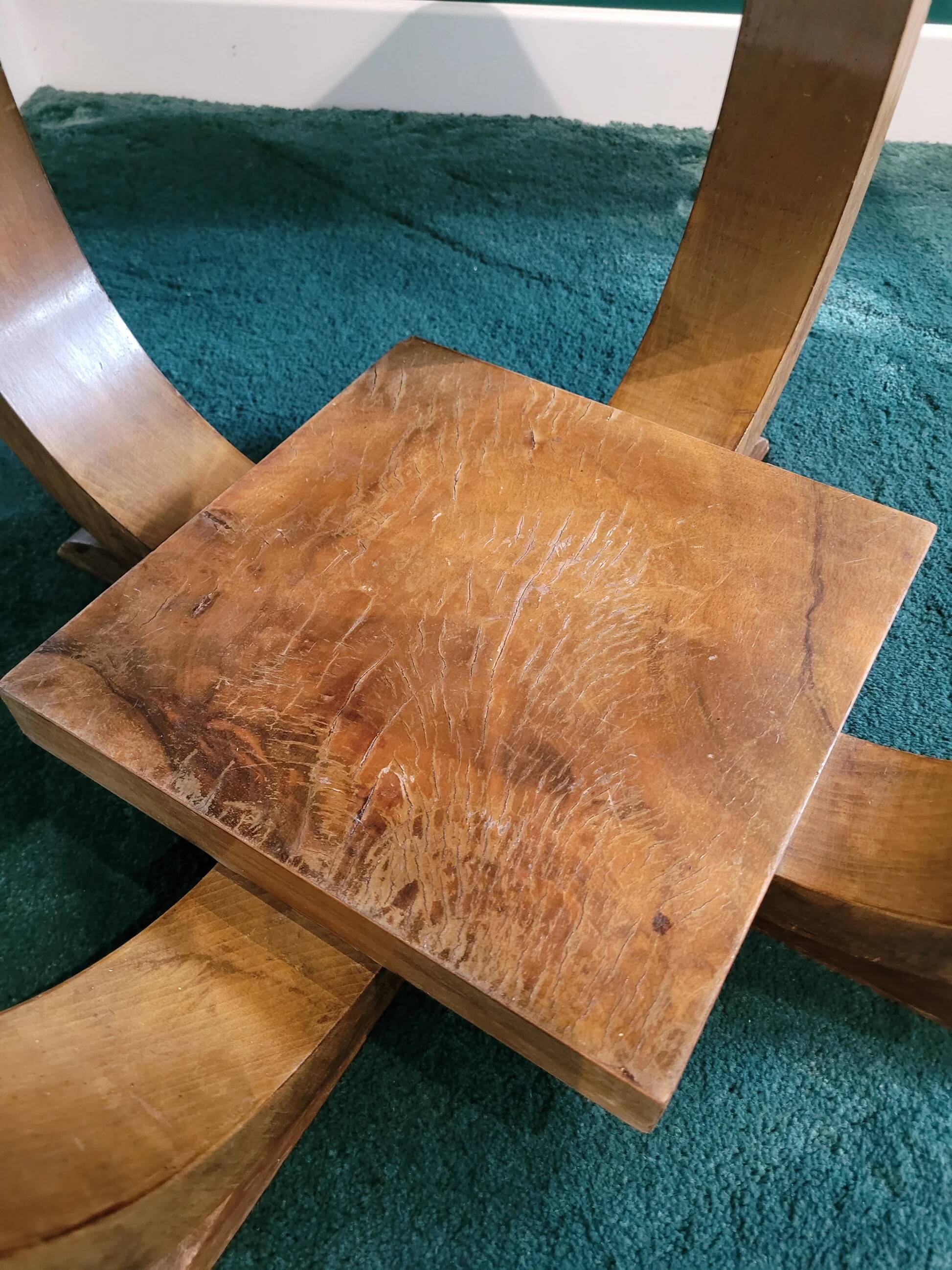 Octagonal Art Deco side table
