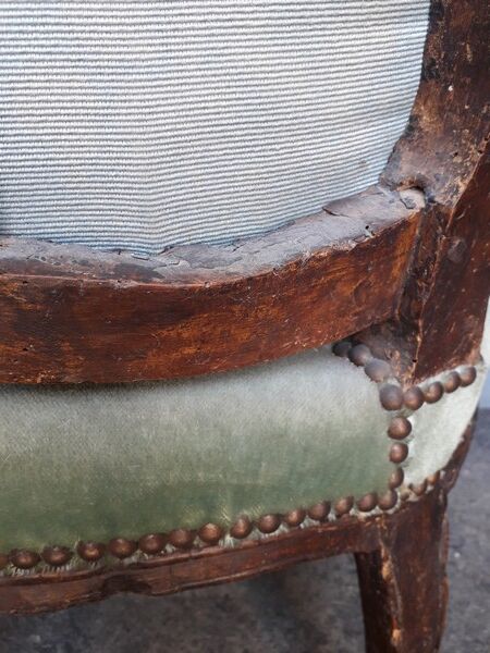 Fauteuil cabriolet epoque Louis XV