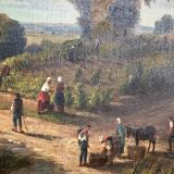 Large painting by Hubert