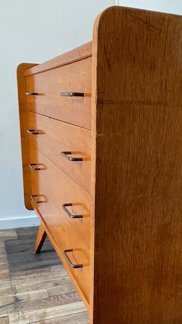 COMMODE Pieds Compas VINTAGE