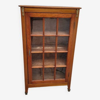 Old Louis xvi style library display case