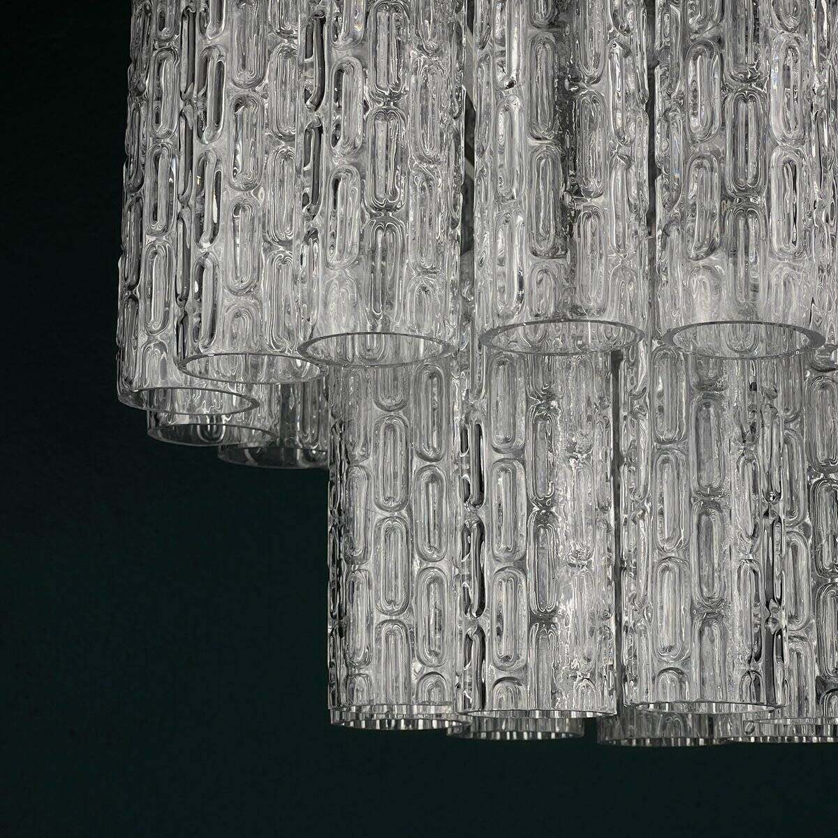 Murano glass chandelier by Venini, Italy, 1960s