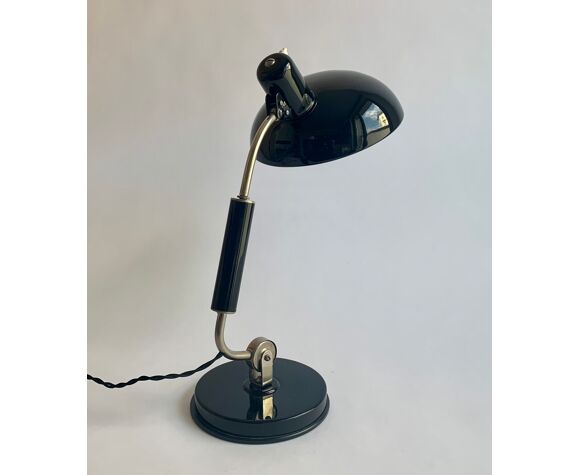 Lampe de table bauhaus vintage par Christian Dell pour Koranda années 1940  | Selency
