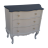 Gray chest of drawers 3 drawers