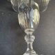 Decanter and 6 cut crystal porto glasses XIXth