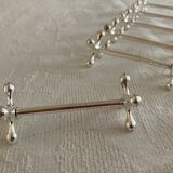 12 knife holders with metal bead decoration