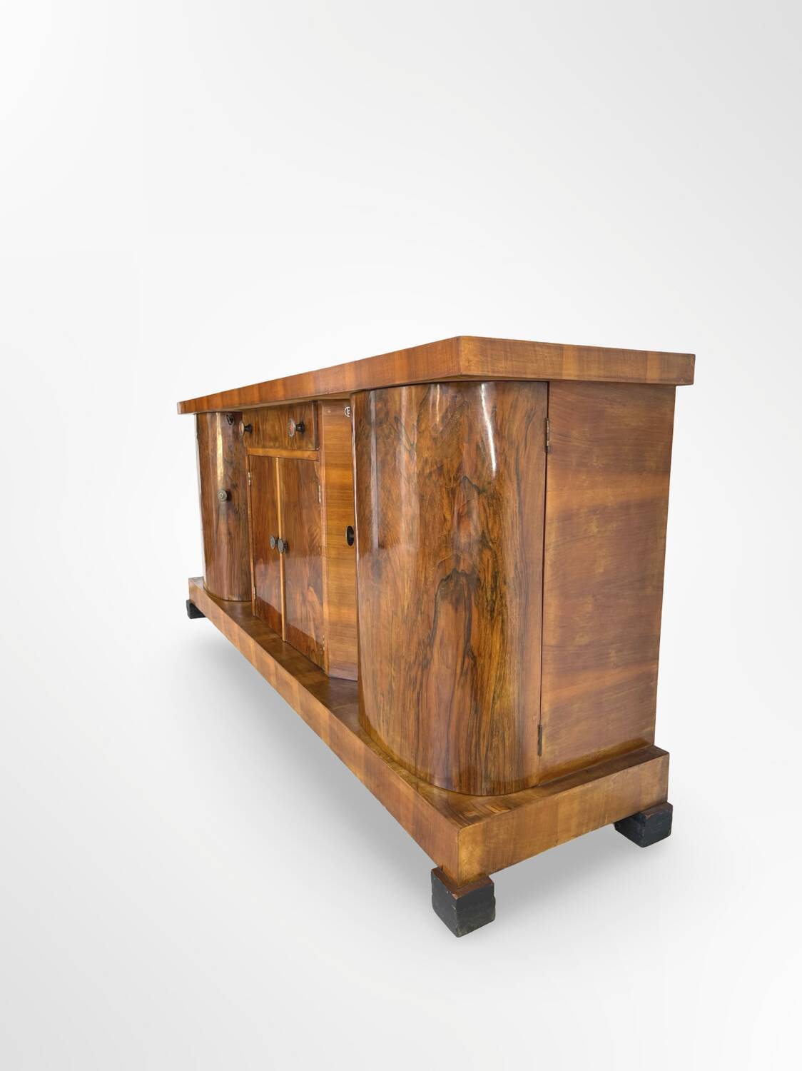 Impressionnant buffet Art déco italien des années 1930/1940