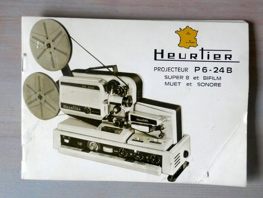 P6 24 Heurtier projecteur super 8 8mm 