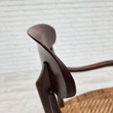 1970s, Italian design by Fratelli Levaggi, 2 armchairs, model "Campanino".