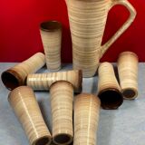 Service to orangeade Ceramic by Niderviller 1960/70