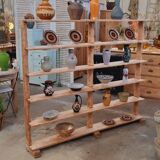 Large old shelf on legs