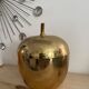 Vintage golden ice cube apple 70