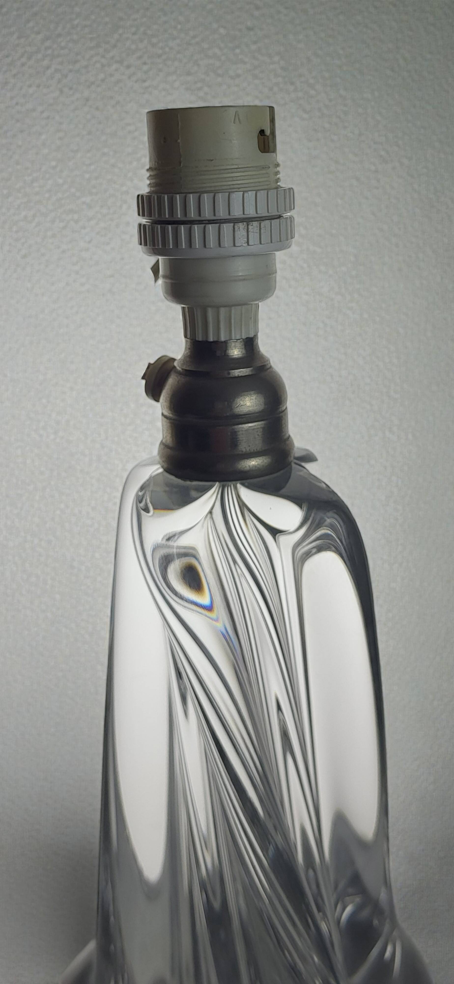 Baccarat crystal lamp