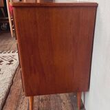 Vintage Scandinavian teak chest of drawers 1960