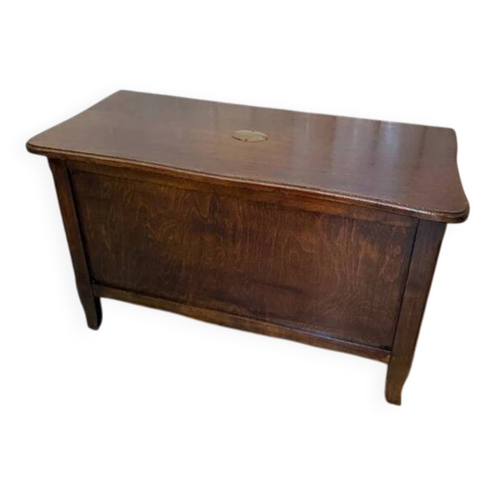 Old wooden chest from a rectory.