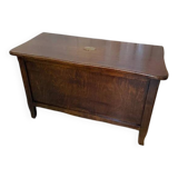 Old wooden chest from a rectory.