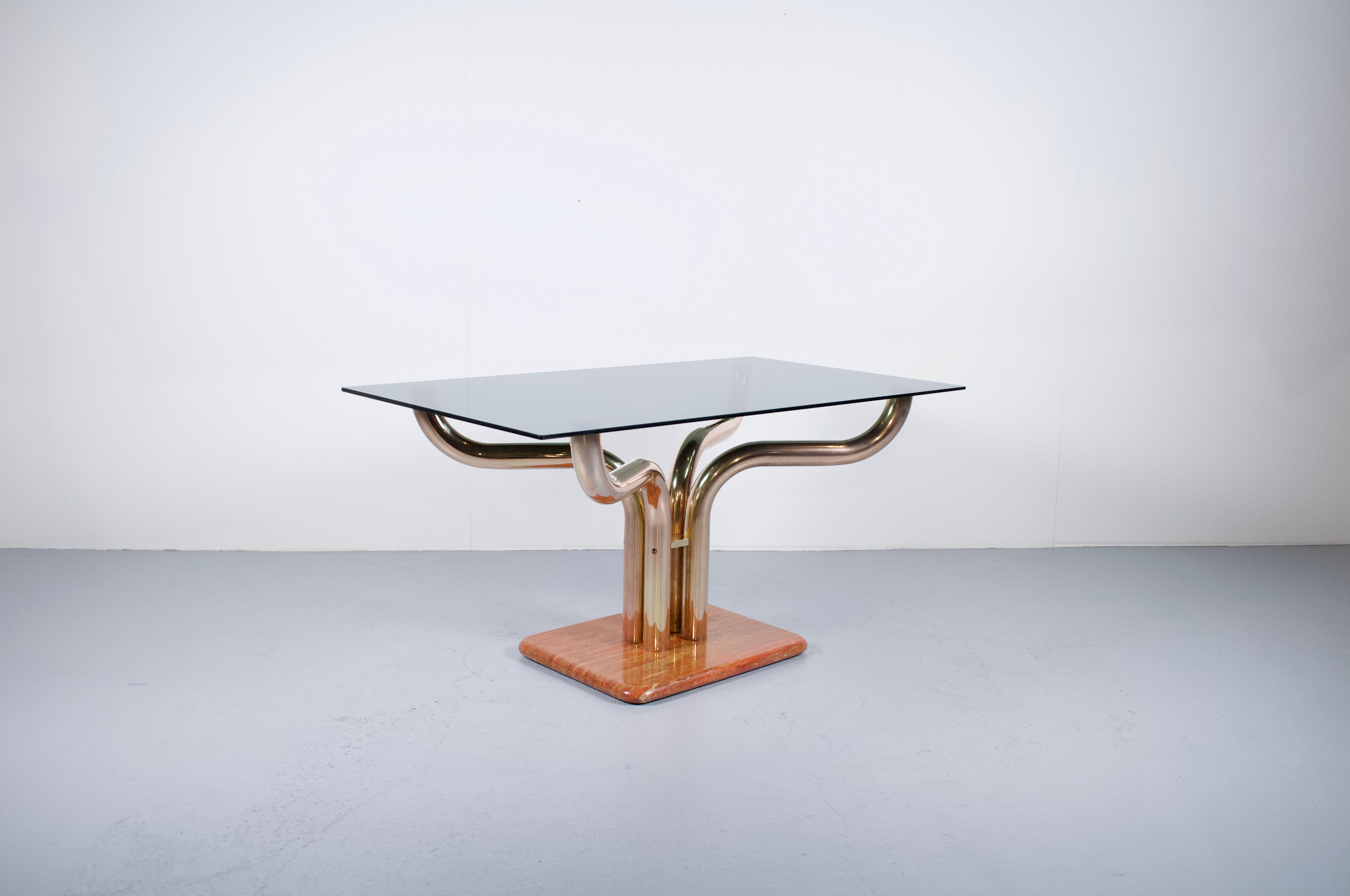 Dining table by Guido Faleschini, 1970s, published by Mariani Italia.