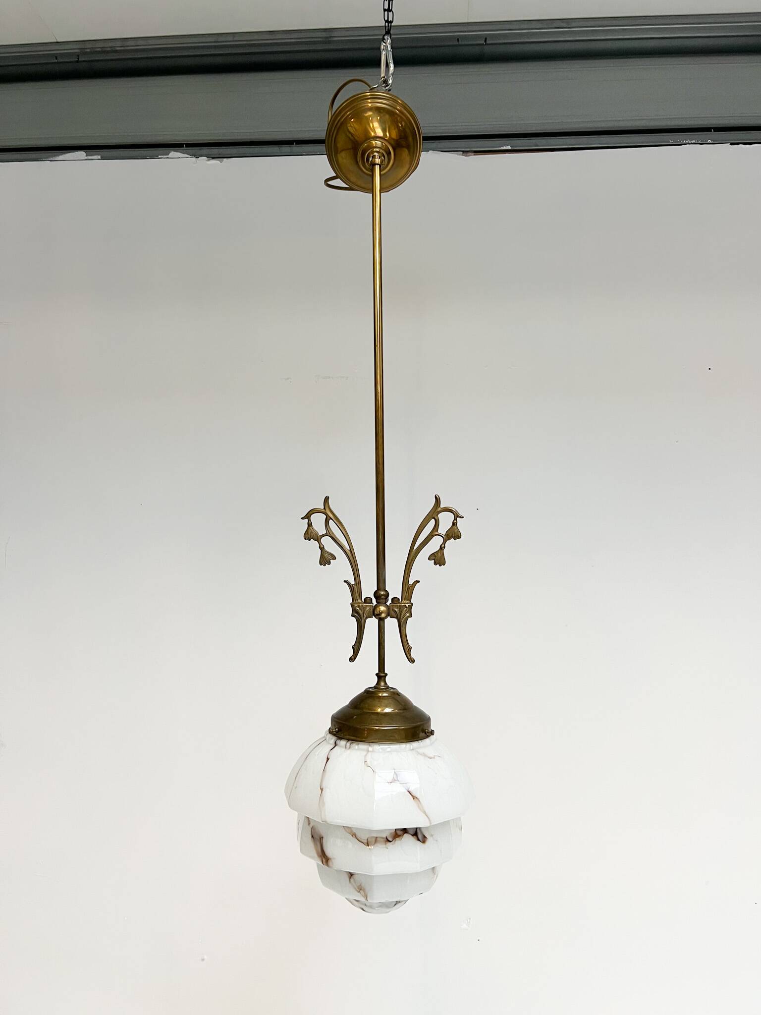 Art Deco ceiling lamp by Herda from the 1960s