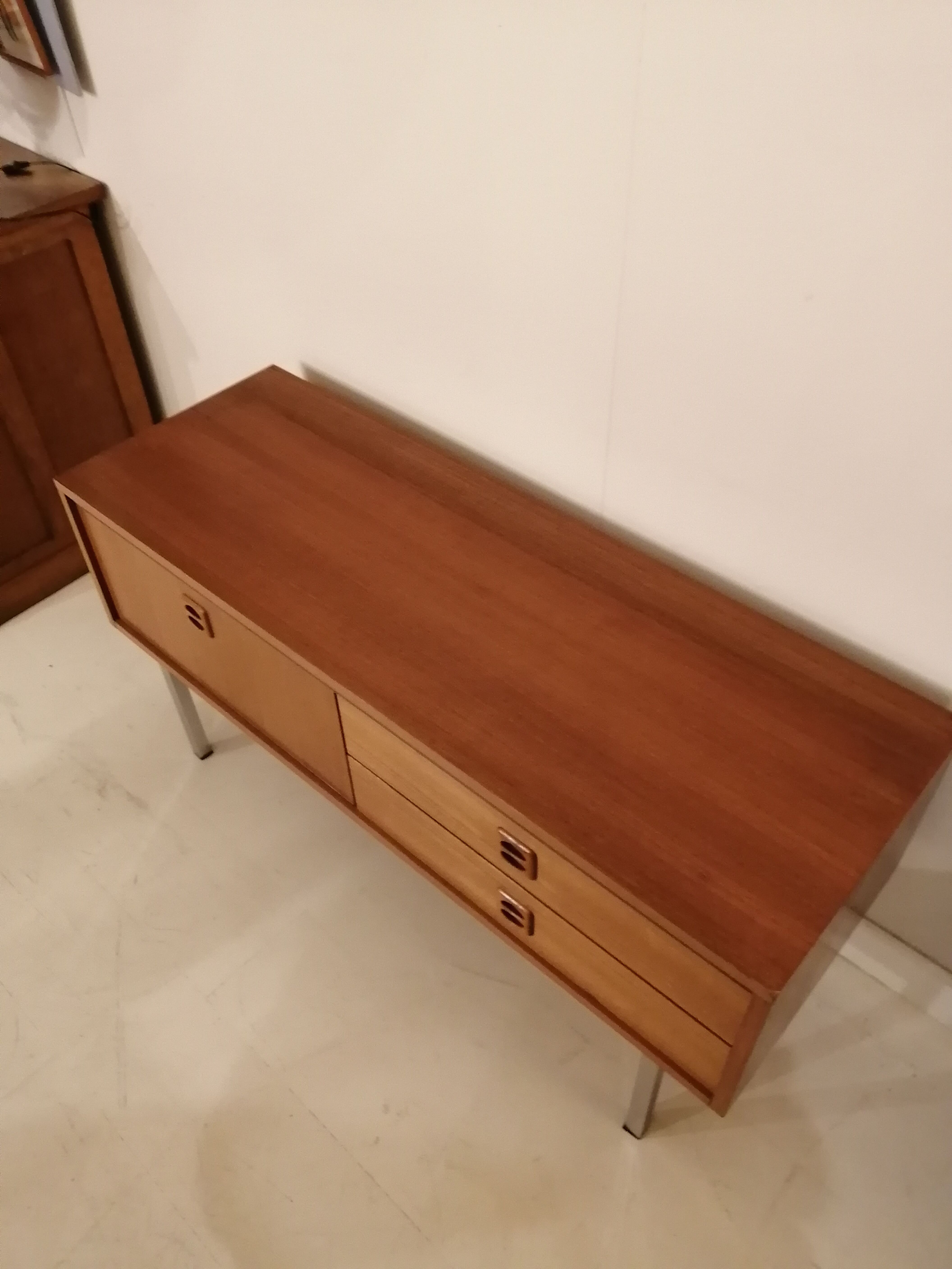 Scandinavian style teck sideboard